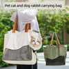 Adjustable Mesh Pet Carrier Bag for Cats and Dogs