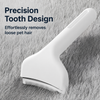 Curved-Tooth Thinning Comb for Cats & Dogs