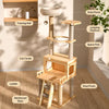 Multi-Level Cat Tree with Space Pod and Scratching Post
