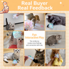 Colorful Cat Crinkle Ball Toy