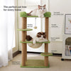 Compact Cat Tree with Space Capsule Hideaway