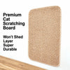 Wall-Mounted Cat Scratcher with Sisal-Style Surface