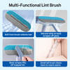 Long-Handle Pet Hair Remover Brush for Sofas & Carpets