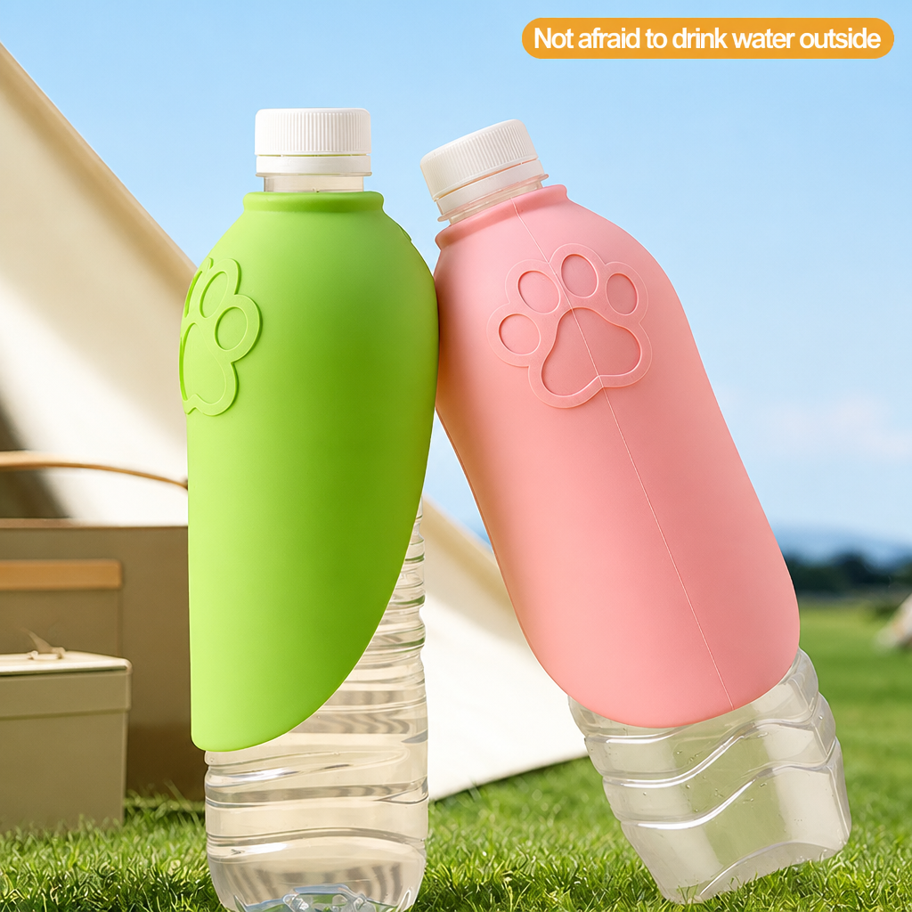 Foldable Pet Water Bowl for Walks & Travel