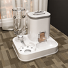 Automatic Dog and Cat Feeder with Water Bowl - p-00414