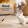 Interactive Feather Cat Toy Wand - p-00053