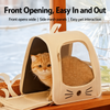 Large Pet Carrier Backpack with Panoramic Window for Cats