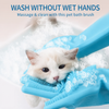 Thickened Pet Bathing Gloves, Extra Large - p-00356