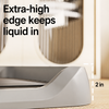 Elevated Dog Potty Tray with Steel Frame