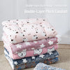 Three-Layer Pet Bed Mat for Dogs & Cats