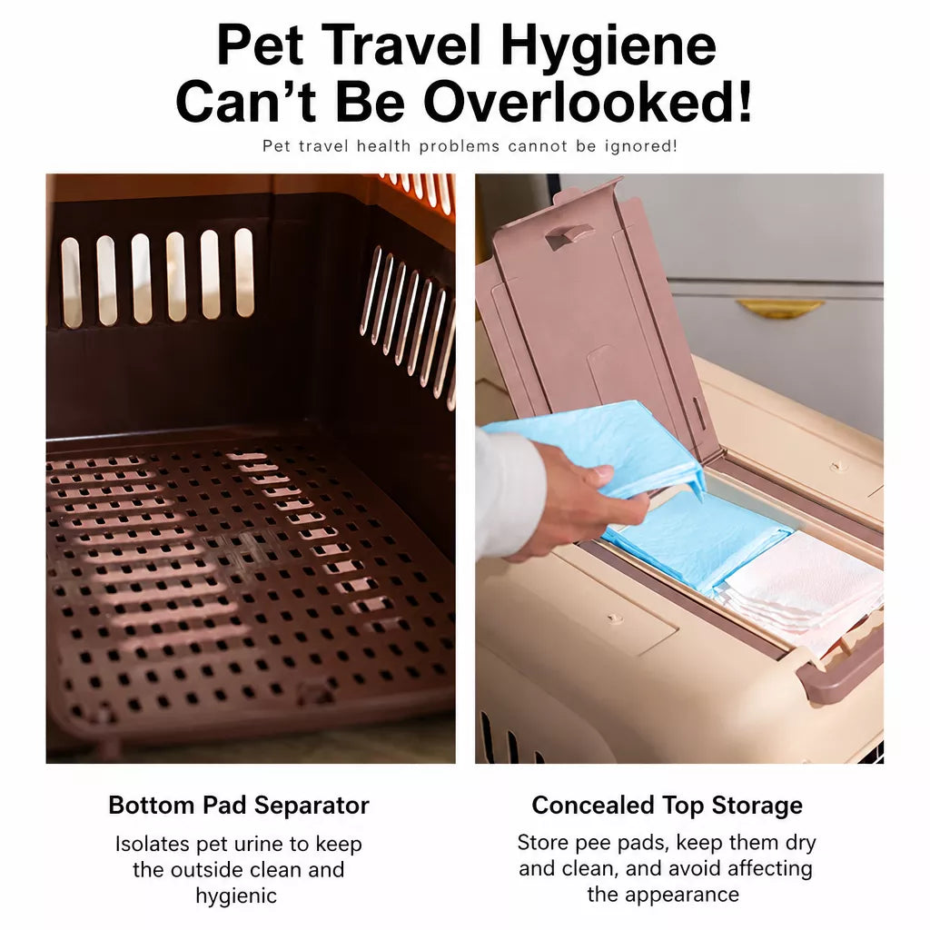Pet Travel Carrier for Cats and Small to Medium Dogs