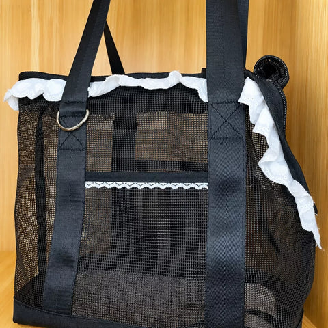 Breathable Mesh Crossbody Pet Carrier