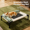 Elevated Pet Cot with Removable Bolster