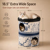 Three-Level Milk Tea Cup Cat Scratcher House