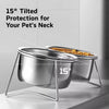 Elevated Stainless Steel Pet Bowl Stand
