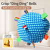 4.7-Inch Squeaky Plush Rolling Ball Toy for Dogs