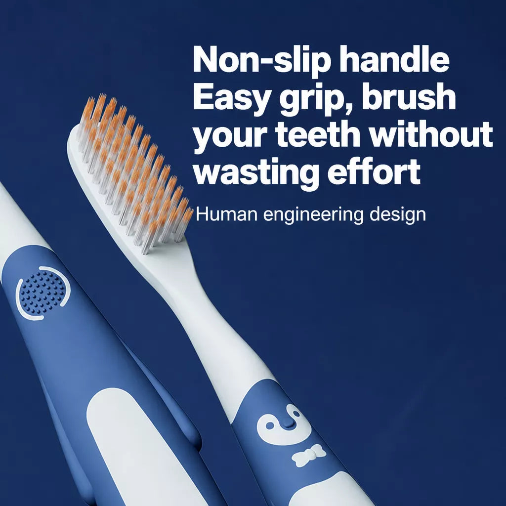 Penguin Soft-Bristle Toothbrush for Children Ages 6–12