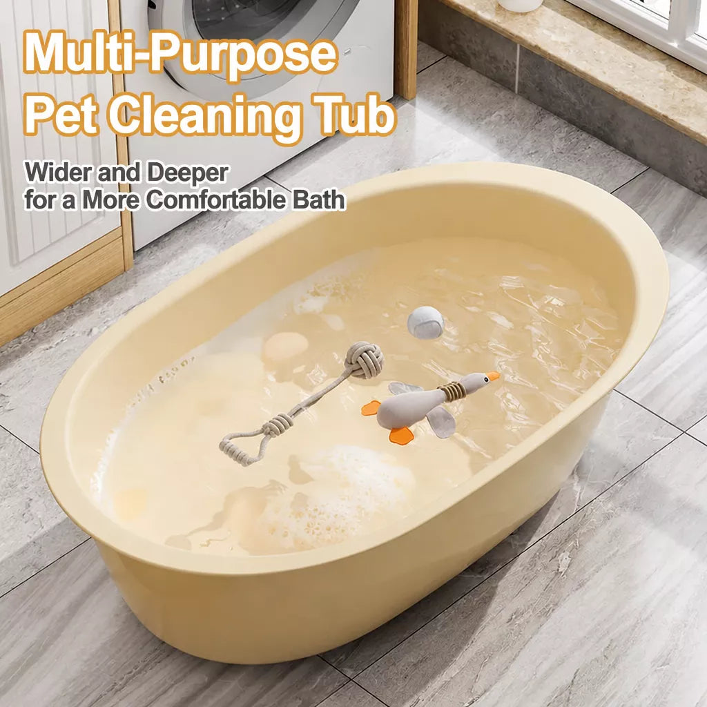 Pet Bath Tub for Small Dogs and Cats