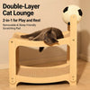 Sisal Cat Scratcher with Rolling Ball