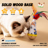 Feather Wobble Cat Toy