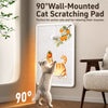 Wall-Mounted Cat Scratcher with Braided Cotton Rope