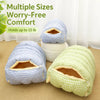 Enclosed Pet Bed for Cats & Small Dogs
