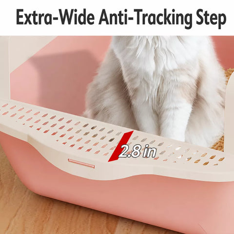 XXL Enclosed Cat Litter Box for Adult Cats p-05677