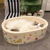 Deep-Groove Corrugated Cardboard Cat Scratcher Lounger