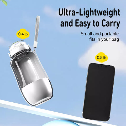 2-in-1 Portable Pet Water Bottle for Dogs & Cats
