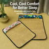Cotton-Linen Bolster Pet Mat for Dogs & Cats