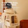 Large Pet Carrier Backpack with Panoramic Window for Cats