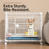 Stackable Resin Pet Crate with Tray