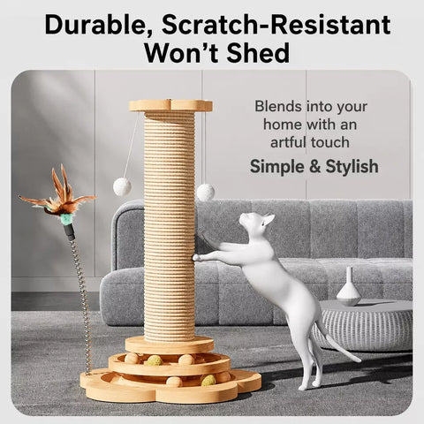Sunflower 5-in-1 Vertical Cat Scratcher