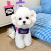 Denim-Style Nylon Pet Harness with Optional Leash for Small Pets