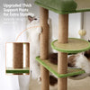 Compact Cat Tree with Space Capsule Hideaway
