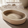 Oval Corrugated Paper Cat Scratcher Lounge