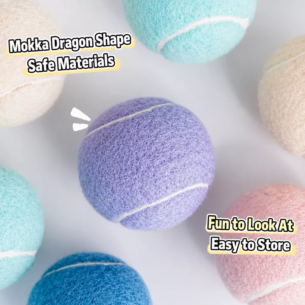 Ice Cream-Themed Interactive Dog Ball Toy