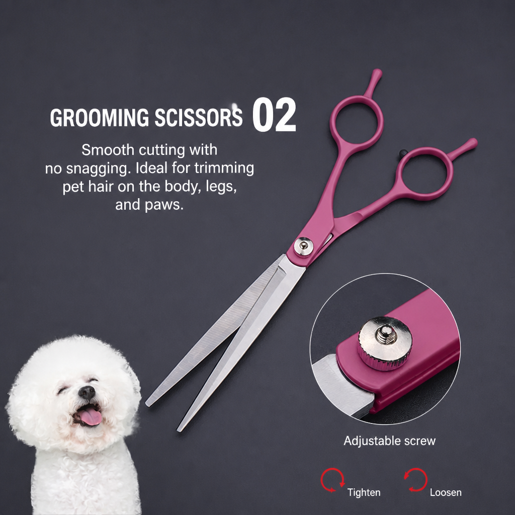 Stainless Steel Pet Grooming Shears