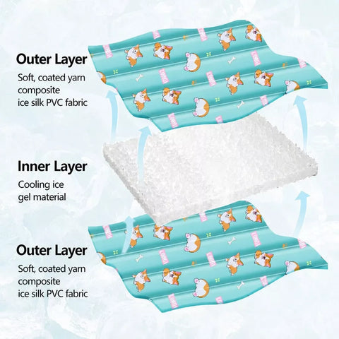 Summer Pet Resting Mat for Dogs & Cats