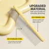 3-Piece Stainless Steel Pet Grooming Comb Set