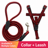 Adjustable Nylon Pet Harness and Leash Set