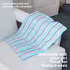 Striped Gel Pet Mat for Dogs and Cats