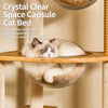 Wooden Cat Tree with Hideaway and Scratching Post