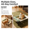 Elevated Pet Cot with Removable Bolster