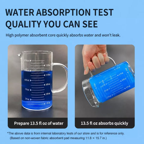 Absorbent Pet Urine Cleanup Sheets for Dogs & Cats