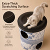 Three-Level Milk Tea Cup Cat Scratcher House