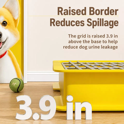 Dog Potty Training Tray with Grate