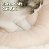 Enclosed Fabric Pet Tent Bed for Cats and Small Dogs
