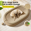 Sisal Cat Scratcher Bed with Built-In Lounging Space