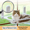 Transparent Foldable Cat Window Hammock